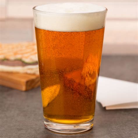 beer glass types styles shapes webstaurantstore