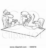 Employees Bored Meeting Toonaday Clip Royalty Outline Illustration Cartoon Rf 2021 sketch template
