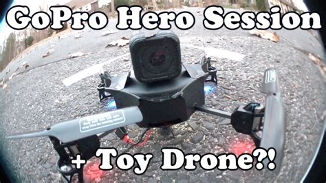 attaching  gopro   cheap drone udi discovery hd ua mods youtube