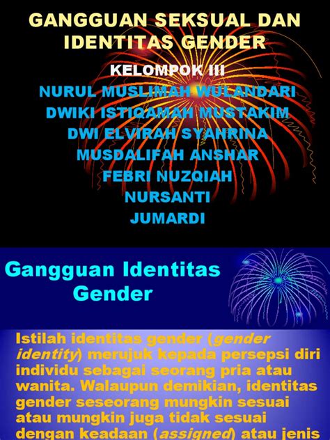 Gangguan Seksual And Identitas Gender Docx