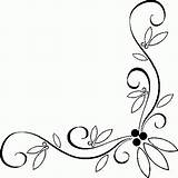 Calligraphy Border Designs Simple Clip sketch template