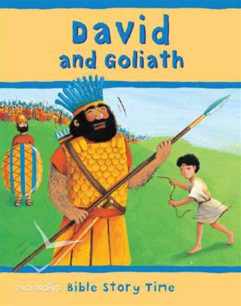 david and goliath bible story time old testament series by sophie