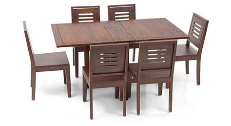 danton capra solid wood  seater dining table  set  chairs