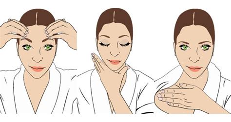 facial massage step by step facial massage steps