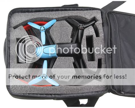 parrot bebop drone  professional portable carrying shoulder bag backpack case ebay
