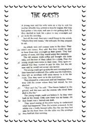 short story  middle students printable tutorial pics