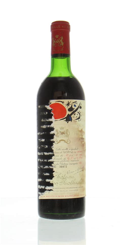 chateau mouton rothschild damaged label  buy    wines
