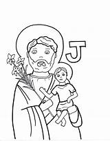 Joseph St Coloring Pages Drawing Clipart Jose Para Line Library Color Popular Paintingvalley Coloringhome Collection sketch template