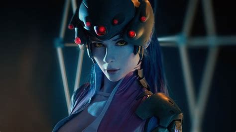 this overwatch widowmaker cosplay is perfect