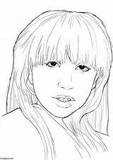 Lady Gaga Coloring Kleurplaat Pages Malvorlage Marley Bob People Edupics Famous Ausmalbilder Kleurplaten Schulbilder Zum Ausdrucken Comments sketch template