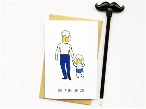 9 Funny Fathers Day Cards For Dads Who Love Booze