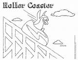 Roller Coaster Coloring Pages Flags Six Getdrawings Getcolorings Color sketch template