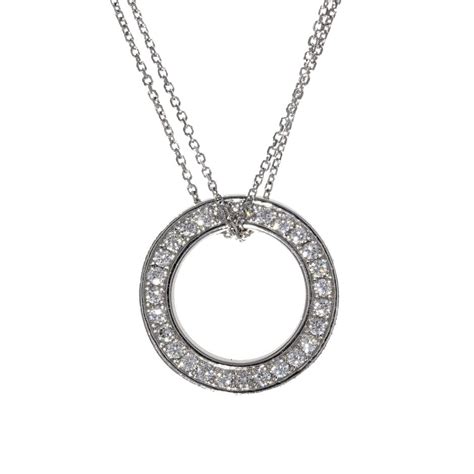 diamond circle pendant ct royal exchange jewellers
