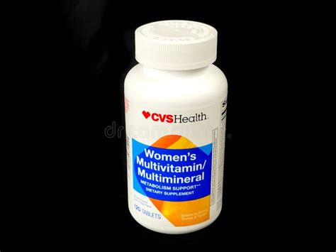 Botella De Multivitamin Del ` S De Las Mujeres De Cvshealth De