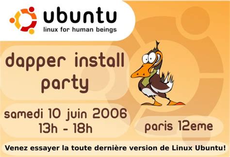 ubuntu dapper install party biologeek david larlet