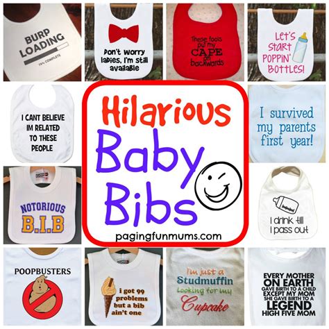 hilarious baby bibs featured etsy stores paging fun mums
