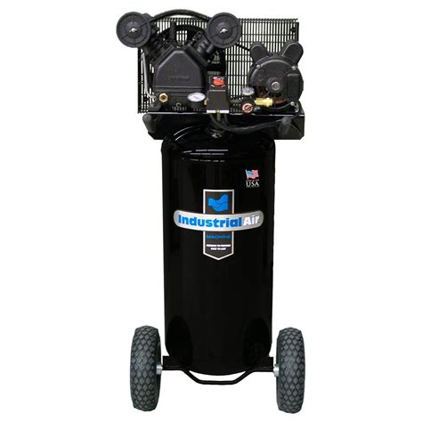 industrial air ilmn  gallon vertical portable air compressor
