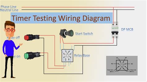 timer testing wiring diagram timer timer wiring timer wiring youtube