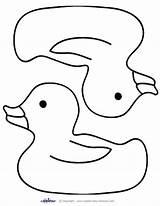 Duck Rubber Printable Coloring Ducky Ducks Template Little Outline Pages Blank Printables Five Stencil Clipart Baby Para Cliparts Clip Cartoon sketch template