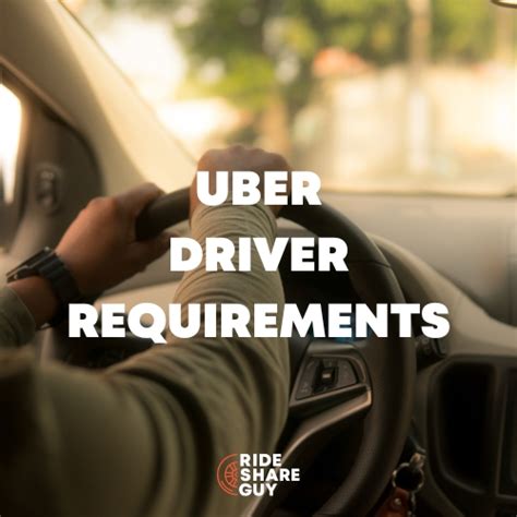 uber driver requirements age limit and qualifications