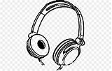 Audifonos Dibujo Headphones Auriculares Sonido Cuffie Microfono Silueta Orejas Pngwing Headset W7 sketch template