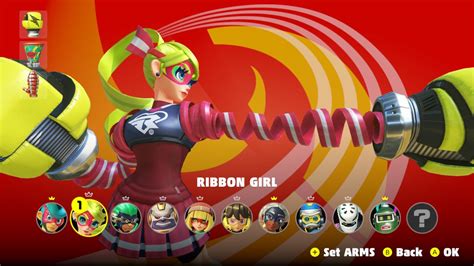 arms preview part  ribbon girl  twintelle pure nintendo