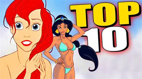 top 10 hottest disney princesses youtube