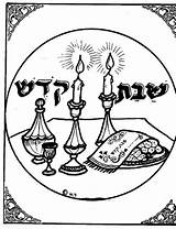 Shabbat Shalom Religiocando שת שלום sketch template