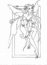 Coloring Pages Fairies Amy Brown Fairy Book Adult Adulte Pour Choose Board Printable sketch template