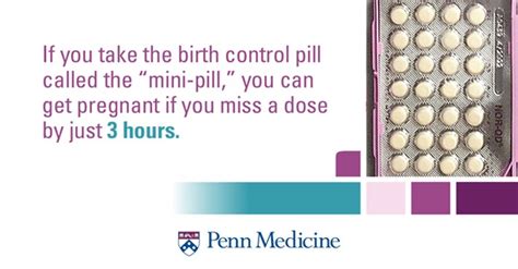 Do Birth Control Pills Work When Penn Medicine