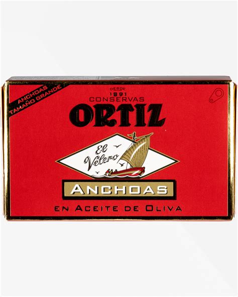 ortiz anchoas en aceite de oliva sardeller i olivolja 110g