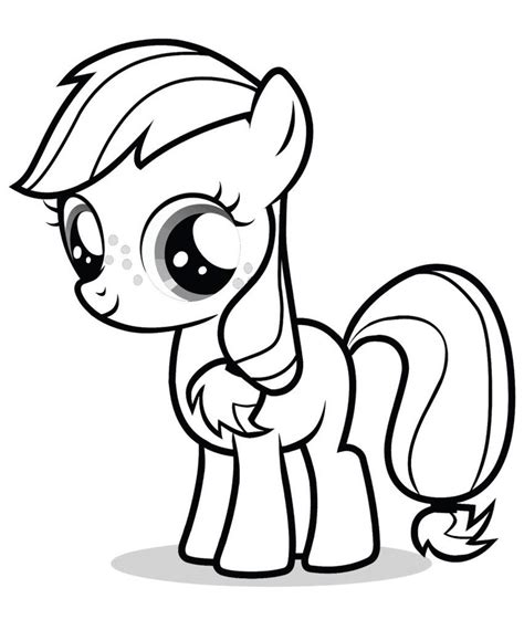 printable   pony coloring pages  kids paginas