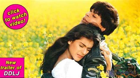 dilwale dulhania le jayenge new trailer a tribute to shah rukh khan and kajol s iconic romance