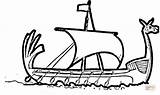 Viking Ship Coloring Clipart Cartoon Clip Longship Drawing Drakkar Vikings Pages Boat Ships Printable Minnesota Drawings Line Clipartbest Cliparts Getdrawings sketch template