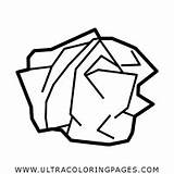 Crumpled Arrugado Amassado Thenounproject Marsden Ultracoloringpages sketch template