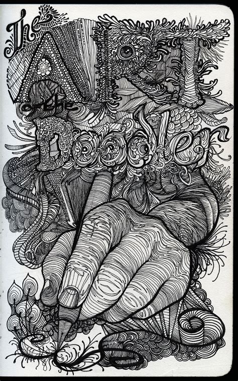 zentangle  doodle art sabadoodle