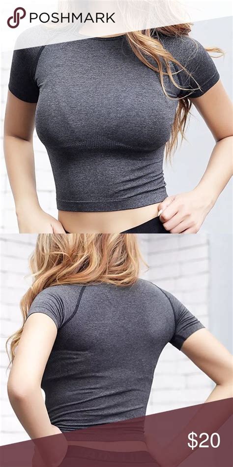 seamless cropped workout top workout tops fashion tips clothes design