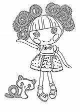 Lalaloopsy Coloring Pages Print Loopsy Girls La Printable Kids Color Popular Comments sketch template