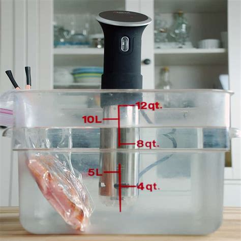 sous vide water bath containers