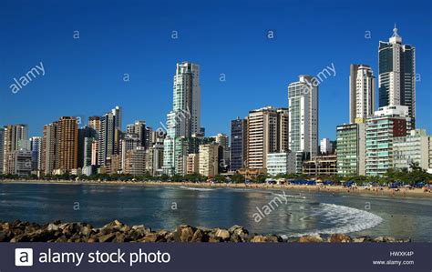 City View Of Balneario Camboriu Santa Catarina Brazil