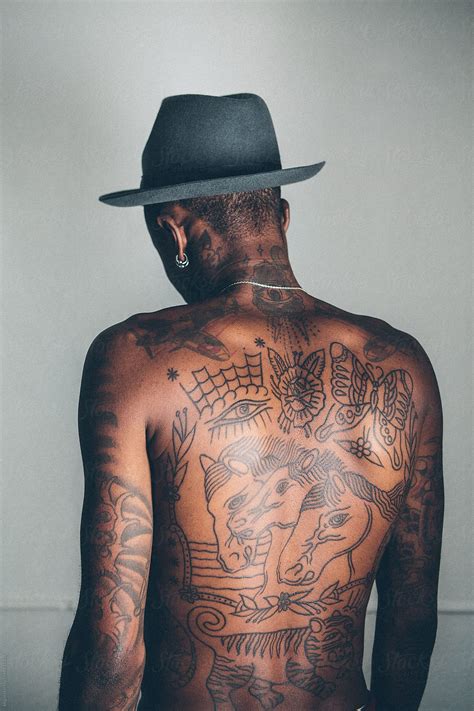 black men tattoos