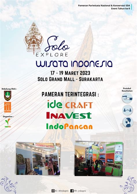 solo explore wisata indonesia  jadwal event info pameran acara