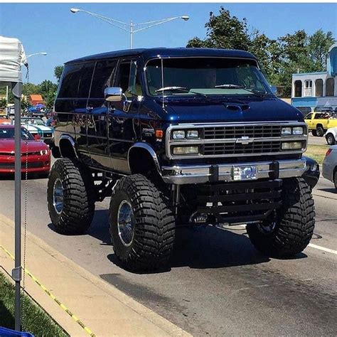 dubirtint with this bad ass lifted van double tap if you d roll in it and tag 3 friends you d