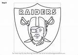 Raiders Logo Coloring Pages Oakland Draw Drawing Step Nfl Tutorials Symbol Drawingtutorials101 Printable Football Learn Sports Getcolorings Visit Color Getdrawings sketch template