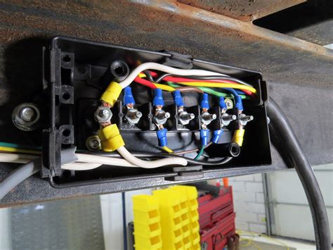 trailer light box wiring diagram wiring  life