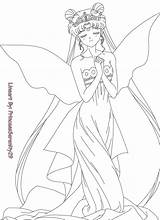 Sailor Serenity Lineart Princesse Malvorlagen Ackerman Levi Heicho Crystal Prinzessin Getdrawings Erwachsene Malbuch Groupe sketch template