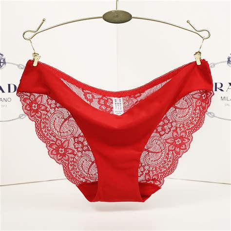 2pieces lot new women s sexy lace panties seamless panty briefs