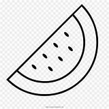 Sandia Watermelon Melancia Semangka Anguria Mewarnai Pngkey Buah Buahan Buku sketch template