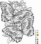 Coloriage Magique Imprimer Dessin Papillon Magiques Coloriages Mon Colorier Chiffres Cm2 Cm1 Papillons Mandala Chiffre Kleurplaat Coloriage204 Bloemen Aimable Zomer sketch template