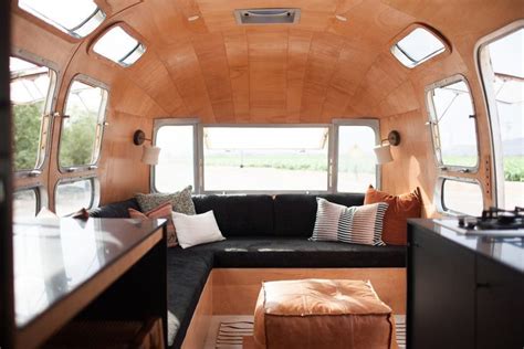 This Airstream Motorhome Packs Major Mid Century Style Into 200 Square